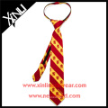 Boys Ready Knot mit YKK Reißverschluss Gryffindor Harry Potter Custom Print Seidenkrawatte